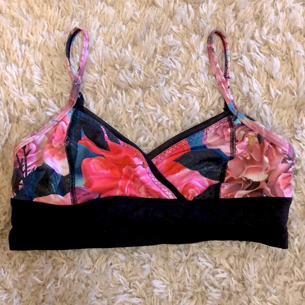 Lulu Lemon Floral Sports Bra